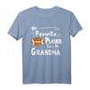 Mein Lieblingsspieler nennt mich Oma - American-Football T-Shirt für Fans, Trainer & Schüler, ideales Geschenk für Sportveranstaltungen