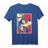 HapDog Mickey & Friends Americana Goofy T-Shirt - Offiziell lizenziertes Disney-Design in Rot & Blau