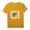 Komm Her Fischi Fischi Angeln Angler Petri Heil Geschenkidee – Lustiges Langarmshirt für Angler, Männer, Frauen & Kinder