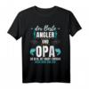 Lustiges Angel T-Shirt für Fischer und Opa - Perfektes Geschenk für Angler, Fischer und Fischliebhaber zu Weihnachten & Geburtstag