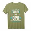 Lustiges Angel T-Shirt für Fischer und Opa - Perfektes Geschenk für Angler, Fischer und Fischliebhaber zu Weihnachten & Geburtstag