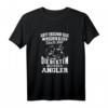 Angel Geschenkidee Vater & Angler T-Shirt - Lustiges Fischer Motiv für Weihnachten, Ostern & Geburtstag