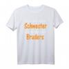 Bruder Schwester Familien Weihnachtsgeschenk Advent Shirt – Lustiges personalisiertes T-Shirt für Familie, Freunde & Kollegen
