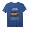 Angler Opa T-Shirt - Lustiges Geschenk für Angler und Papa zum Geburtstag oder Angeln als Hobby