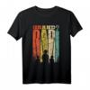 Opa zwei Enkel Angel Geschenk T-Shirt - Lustiges Vintage & Retro Motiv für Großväter, die gern angeln & Zeit mit Enkelkindern verbringen