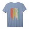 Opa zwei Enkel Angel Geschenk T-Shirt - Lustiges Vintage & Retro Motiv für Großväter, die gern angeln & Zeit mit Enkelkindern verbringen