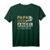 Papa Opa Angel Legende Geschenk zum Vatertag & für den Ruhestand – Lustiges Angel T-Shirt für Opa, den Angler & Großvater