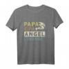 Papa Opa Angel Legende Geschenk zum Vatertag & für den Ruhestand – Lustiges Angel T-Shirt für Opa, den Angler & Großvater