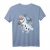 HapDog Frozen Olaf T-Shirt mit Schneeflocken Grafik – Offiziell lizenziertes Disney Frozen Shirt für Kinder und Erwachsene