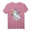 HapDog Frozen Olaf T-Shirt mit Schneeflocken Grafik – Offiziell lizenziertes Disney Frozen Shirt für Kinder und Erwachsene