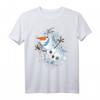 HapDog Frozen Olaf T-Shirt mit Schneeflocken Grafik – Offiziell lizenziertes Disney Frozen Shirt für Kinder und Erwachsene