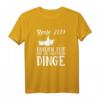 HapDog Angler Rentner Opa & Oma T-Shirt – Rente 2019, Angel Boot am See, Perfektes Geschenk für Angler und Ruheständler