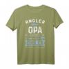 Großvater Angler T-Shirt mit Spruch - Lustiges Geschenk für Opa, der Angeln liebt, mit dem Motto 'Angler Opa Wie Eine Normaler Opa Nur Viel Cooler'