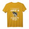 Angeln und das ist Opa zu sein Angler Opa T-Shirt – Lustiges Fischer Design für Großvater & Angler-Fans, perfekt zum Vatertag & Geburtstag