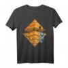 Ägypten Pyramide T-Shirt mit Kamel, Palme & Sphinx – Lustiges 3D Design, Ideal als Geschenk für Hobby-Archäologen und Geschichtsinteressierte