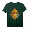 Ägypten Pyramide T-Shirt mit Kamel, Palme & Sphinx – Lustiges 3D Design, Ideal als Geschenk für Hobby-Archäologen und Geschichtsinteressierte