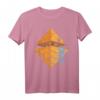Ägypten Pyramide T-Shirt mit Kamel, Palme & Sphinx – Lustiges 3D Design, Ideal als Geschenk für Hobby-Archäologen und Geschichtsinteressierte