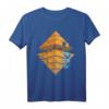 Ägypten Pyramide T-Shirt mit Kamel, Palme & Sphinx – Lustiges 3D Design, Ideal als Geschenk für Hobby-Archäologen und Geschichtsinteressierte