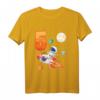 Kinder Astronaut T-Shirt zum 5. Geburtstag – Weltraum Outfit für Jungen und Mädchen, perfektes Geschenk für kleine Raumfahrer