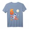 Kinder Astronaut T-Shirt zum 5. Geburtstag – Weltraum Outfit für Jungen und Mädchen, perfektes Geschenk für kleine Raumfahrer
