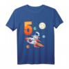 Kinder Astronaut T-Shirt zum 5. Geburtstag – Weltraum Outfit für Jungen und Mädchen, perfektes Geschenk für kleine Raumfahrer