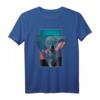 Astronaut Aesthetic Vaporwave Space Art T-Shirt - Weltraumkunst, Mondlandung & Planeten für Raumfahrt- und Astronomie-Fans