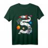Kinder Fünfter Geburtstag T-Shirt - Ich bin 5 Jahre Junge mit Weltall und Astronauten Motiv für den Geburtstag