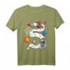 Kinder Fünfter Geburtstag T-Shirt - Ich bin 5 Jahre Junge mit Weltall und Astronauten Motiv für den Geburtstag