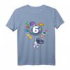 Kinder Astronaut T-Shirt für 6 Jahre - Raumfahrt Weltraum Geburtstag Outfit für Jungen und Mädchen