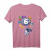 Kinder Astronaut T-Shirt für 6 Jahre - Raumfahrt Weltraum Geburtstag Outfit für Jungen und Mädchen