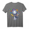 Kinder Astronaut T-Shirt für 6 Jahre - Raumfahrt Weltraum Geburtstag Outfit für Jungen und Mädchen