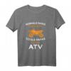 Quad Papa ATV Quad Fahrer Langarmshirt - Coole Outdoor Kleidung für Quad- und ATV-Fans