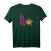 Dabbing Aubergine Pfirsich Sexting Paare Japanisch Kawaii T-Shirt - Originelles Geschenk für Freunde, Familie & Paare zu Geburtstagen, Feiertagen & besonderen Anlässen