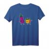 Dabbing Aubergine Pfirsich Sexting Paare Japanisch Kawaii T-Shirt - Originelles Geschenk für Freunde, Familie & Paare zu Geburtstagen, Feiertagen & besonderen Anlässen
