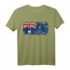 Australien Flagge T-Shirt für Damen, Herren und Kinder – Klassisch geschnitten mit doppeltem Saum