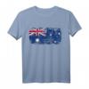 Australien Flagge T-Shirt für Damen, Herren und Kinder – Klassisch geschnitten mit doppeltem Saum