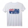 Australien Flagge T-Shirt für Damen, Herren und Kinder – Klassisch geschnitten mit doppeltem Saum
