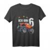 Kinder T-Shirt Ich bin 6 Jahre Monster Truck Auto – Perfektes Geburtstagsgeschenk für Jungen zum 6. Geburtstag