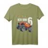 Kinder T-Shirt Ich bin 6 Jahre Monster Truck Auto – Perfektes Geburtstagsgeschenk für Jungen zum 6. Geburtstag
