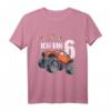 Kinder T-Shirt Ich bin 6 Jahre Monster Truck Auto – Perfektes Geburtstagsgeschenk für Jungen zum 6. Geburtstag