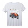 Kinder T-Shirt Ich bin 6 Jahre Monster Truck Auto – Perfektes Geburtstagsgeschenk für Jungen zum 6. Geburtstag