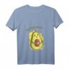 Mamacado Avocado Mama schwanger Babyparty T-Shirt mit V-Ausschnitt – Perfekt für werdende Mütter, Weihnachten & Babypartys