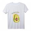 Mamacado Avocado Mama schwanger Babyparty T-Shirt mit V-Ausschnitt – Perfekt für werdende Mütter, Weihnachten & Babypartys