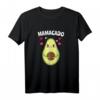 Avocado Damen Babybauch T-Shirt – Lustiges Mamacado Geschenk für Schwangere & Babyparty, perfekte Babyverkündungs-Geschenkidee