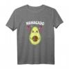 Avocado Damen Babybauch T-Shirt – Lustiges Mamacado Geschenk für Schwangere & Babyparty, perfekte Babyverkündungs-Geschenkidee
