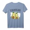 Avocado Schlafshirt Schlavocado Schlafanzug – Bequeme Bettbekleidung für Morgenmuffel, Schlafmützen & Power Nappers als Geschenkidee