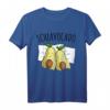 Avocado Schlafshirt Schlavocado Schlafanzug – Bequeme Bettbekleidung für Morgenmuffel, Schlafmützen & Power Nappers als Geschenkidee