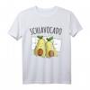 Avocado Schlafshirt Schlavocado Schlafanzug – Bequeme Bettbekleidung für Morgenmuffel, Schlafmützen & Power Nappers als Geschenkidee