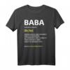 Baba Definition Türkischer Vater T-Shirt – Lustiges Geschenk zum Geburtstag oder Bayram für türkische Papas