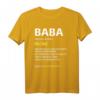 Baba Definition Türkischer Vater T-Shirt – Lustiges Geschenk zum Geburtstag oder Bayram für türkische Papas